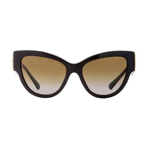 versace black round sunglasses|Versace polarised sunglasses.